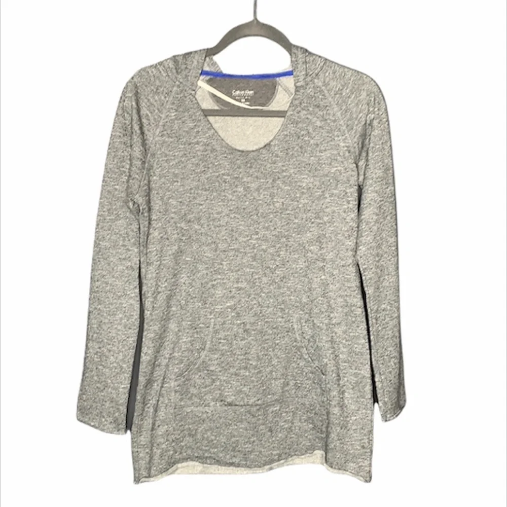 CALVIN KLEIN Performance Grey sweatshirt Size XS